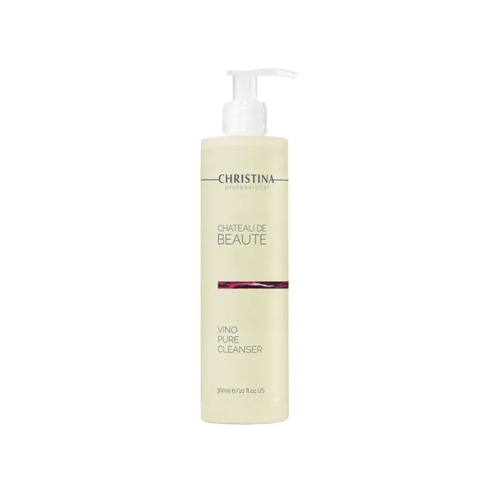 Очищувальний гель з екстрактом винограду CHRISTINA Chateau De Beaute Vino Pure Cleanser 300 мл Очищувальний гель з екстрактом винограду CHRISTINA Chateau De Beaute Vino Pure Cleanser 300 мл