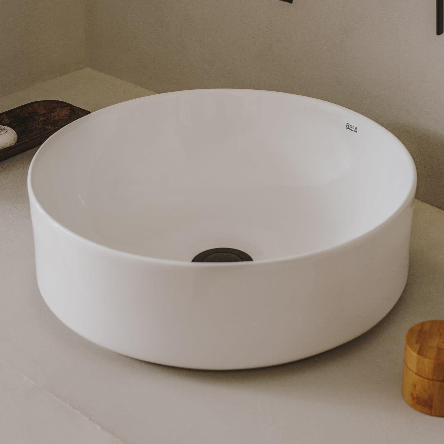 Умывальник накладной ROCA Ona A32768J000 370x370x125 мм Белый (193060) - фото 2