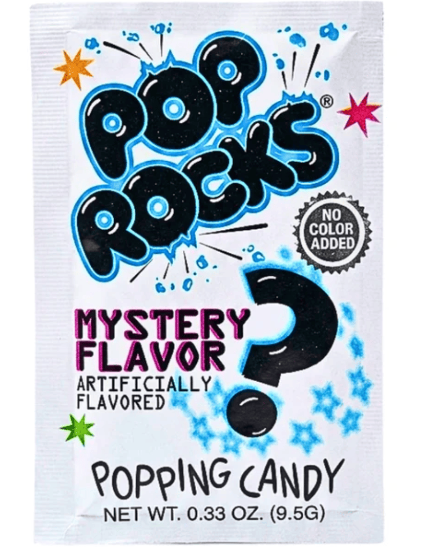 Цукерки Pop Rocks Mystery Flavour Artificially Flavored 9,5 г (3117628210) Цукерки Pop Rocks Mystery Flavour Artificially Flavored 9,5 г (3117628210)