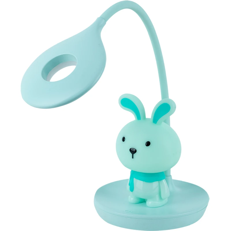 Лампа настольная KITE Bunny LED с аккумулятором Зеленый (K24-492-1-4) - фото 3 Лампа настольная KITE Bunny LED с аккумулятором Зеленый (K24-492-1-4) - фото 3