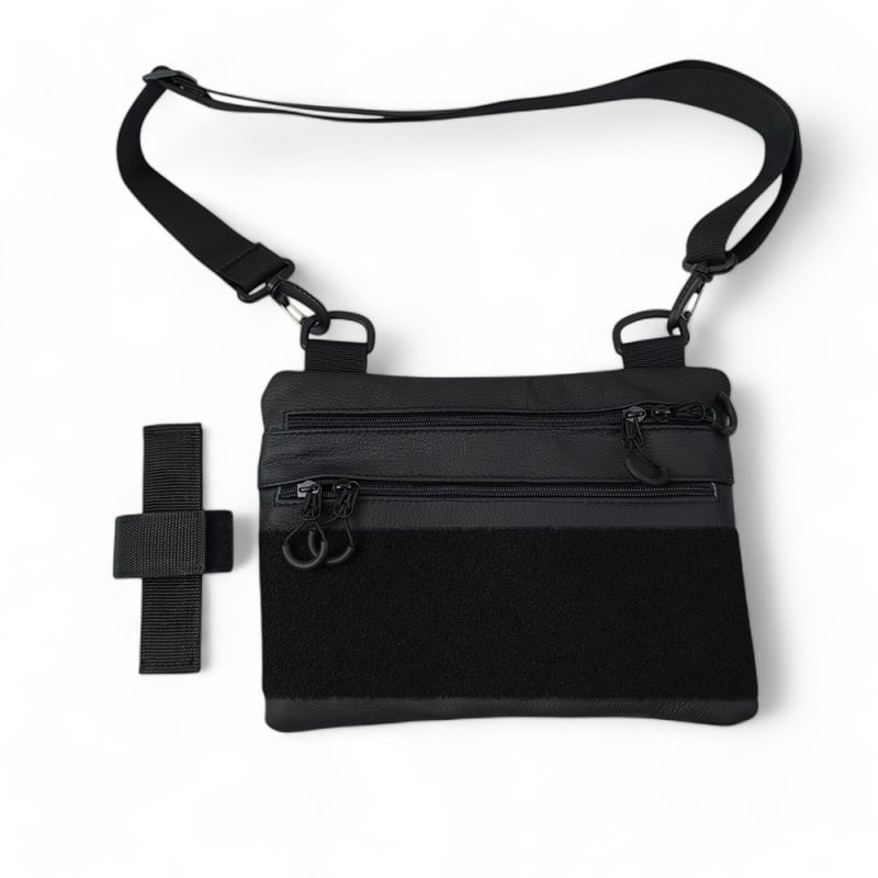 Сумка-кобура 6805 натуральная кожа Black (tf6805) - фото 8 Сумка-кобура 6805 натуральная кожа Black (tf6805) - фото 8