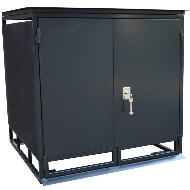 Бокс для генератора Хеопс-Уют № 5 антивандальный металл 2 мм (29520313) - фото 2