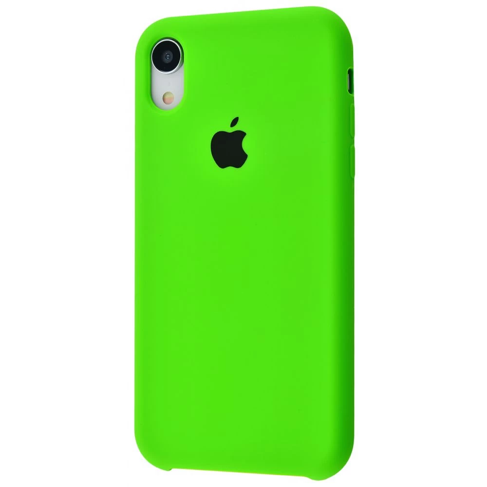 Силіконовий Чохол Накладка Silicone Case для iPhone XR Shiny Green