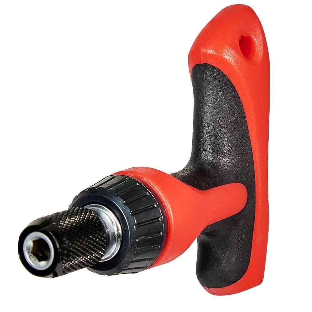 Отвертка Т-образная Vitals Master с набором насадок и головок 24 шт. (179539) - фото 7