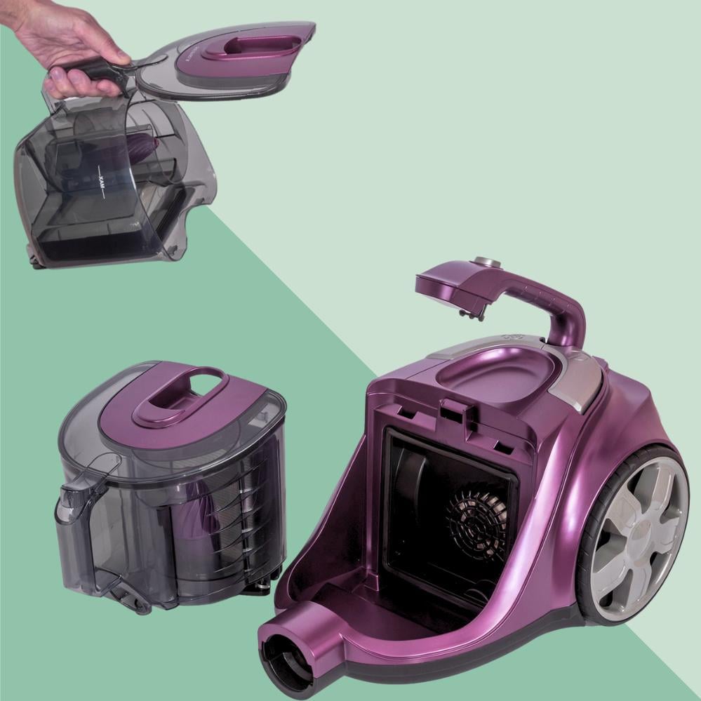 Пылесос Zepline ZP-6805 с контейнером 4 л для сбора пыли 4000 Вт Фиолетовый (120.1720.1) - фото 7 Пылесос Zepline ZP-6805 с контейнером 4 л для сбора пыли 4000 Вт Фиолетовый (120.1720.1) - фото 7