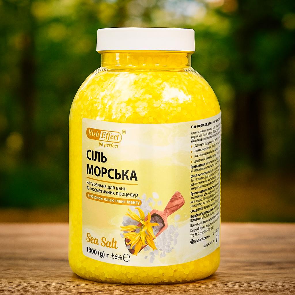 Морская соль для ванн Bisheffect с иланг-илангом 1300 г (1011053-Other) - фото 3 Морская соль для ванн Bisheffect с иланг-илангом 1300 г (1011053-Other) - фото 3