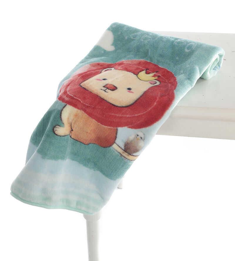 Плед детский Ozdilek Bebek Baby King 100х120 см полиэстер 9982782 Разноцветный (DR014186)