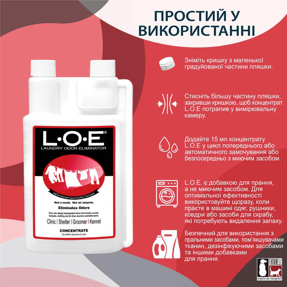 Нейтрализатор запаха для белья ODORCIDE L.O.E. 3,8 л (1812) - фото 3 Нейтрализатор запаха для белья ODORCIDE L.O.E. 3,8 л (1812) - фото 3