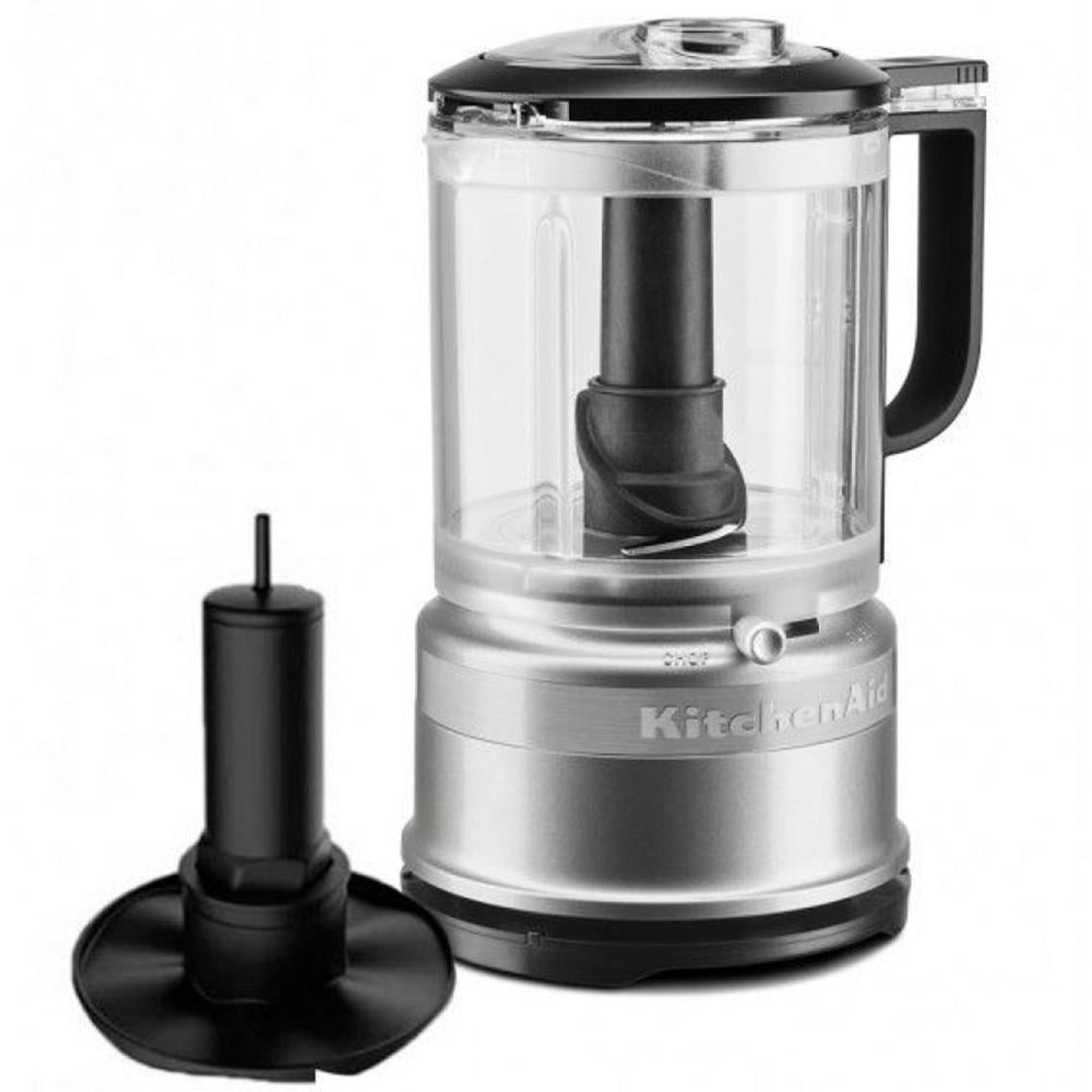 Кухонный мини-комбайн KitchenAid чаша 1,2 л Серебристый (5KFC0516ECU) - фото 2