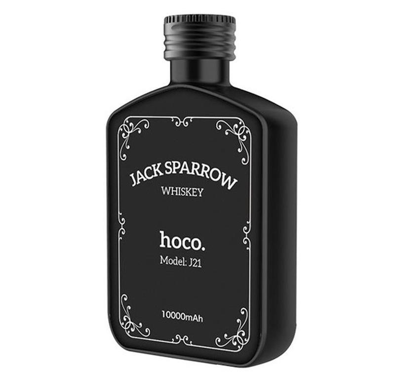 Зарядний портативний пристрій Hoco J21 Vintage Wine 10000 mAh Whiskey