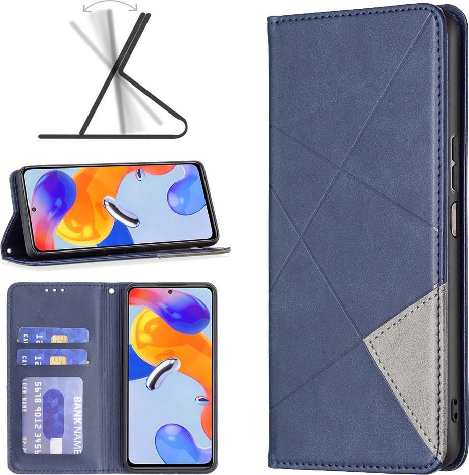 Чехол книжка SHLab Prisma Xiaomi Redmi Note 11 Pro (4G/5G) Blue (36327-28)