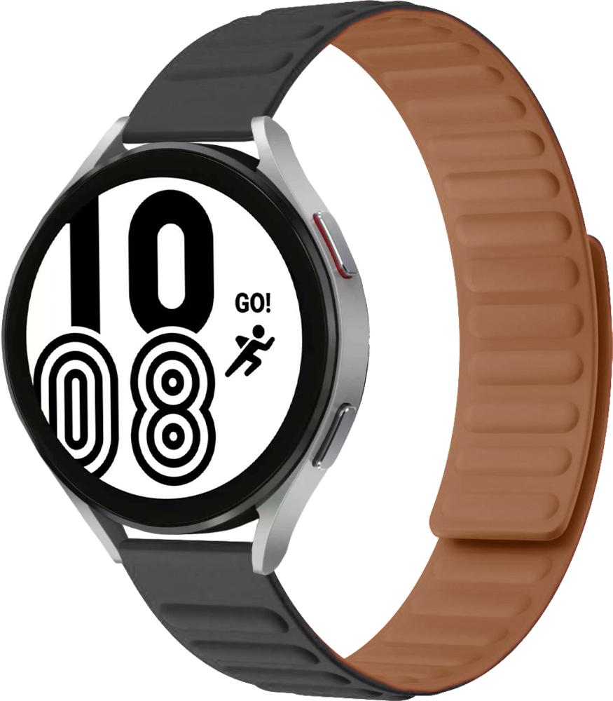 Ремешок Magneter для Galaxy Watch 4 44 мм Black (26615-2B)