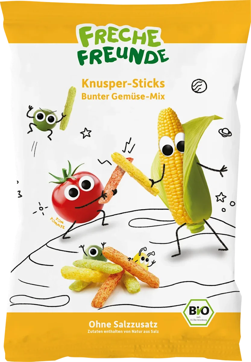 Мультизлаковые палочки Freche Freunde с томатом и шпинатом для детей с 12 месяцев 30 г (2896539918) Мультизлаковые палочки Freche Freunde с томатом и шпинатом для детей с 12 месяцев 30 г (2896539918)