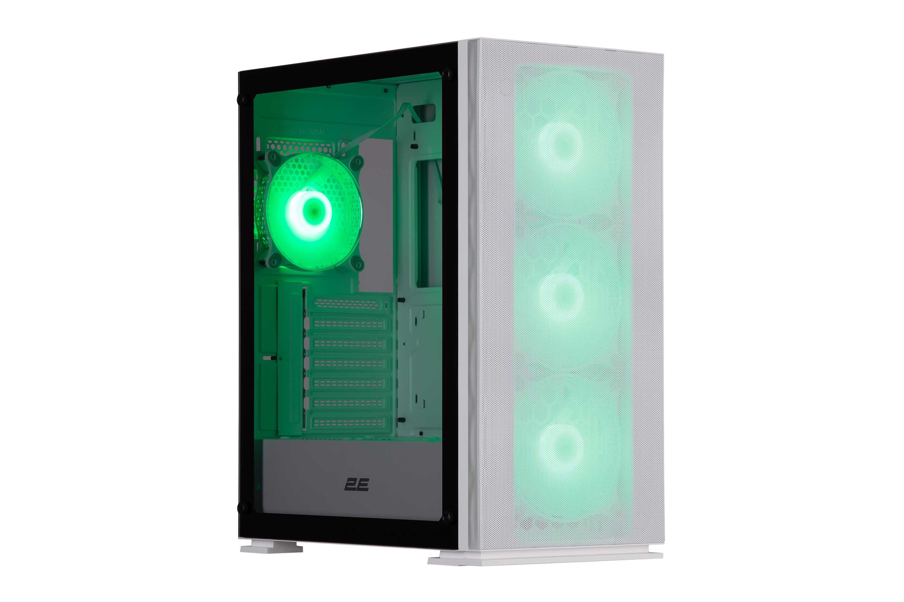 Корпус для компьютера 2E GAMING Virtus Neo G3301NW Mid Tower mini-ITX/micro-ATX no PSU Белый (2E-G3301NW) Корпус для компьютера 2E GAMING Virtus Neo G3301NW Mid Tower mini-ITX/micro-ATX no PSU Белый (2E-G3301NW)