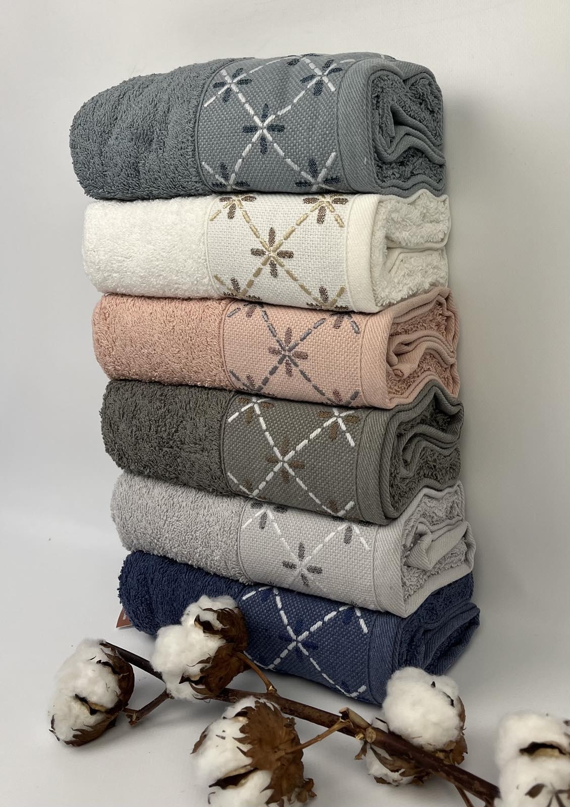 Набор полотенец Altinbasak Vip Mila 50x90 см Разноцветный (CN28321)