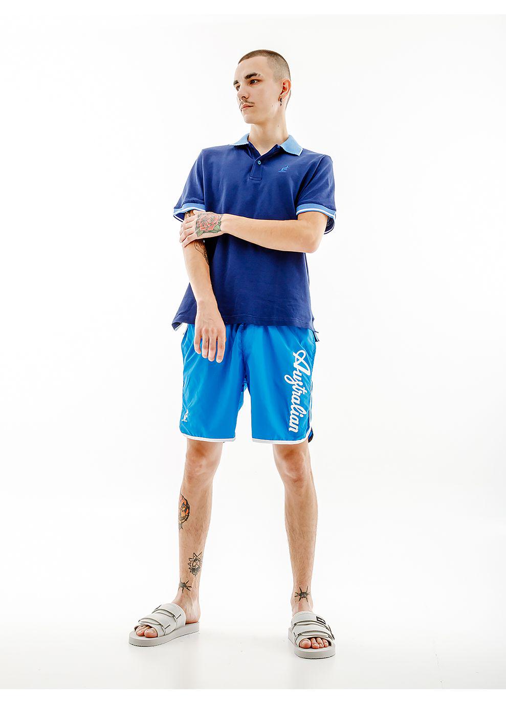 Шорты мужские Australian SMASH BOXER LOGO M Голубой (7dLSUCU0005-626 M)