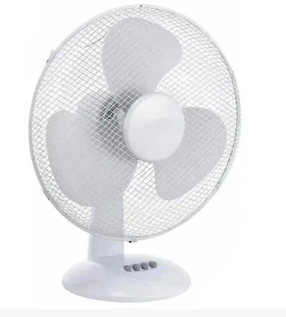 Вентилятор WimpeX настільний 50 Вт Білий (WX-901)