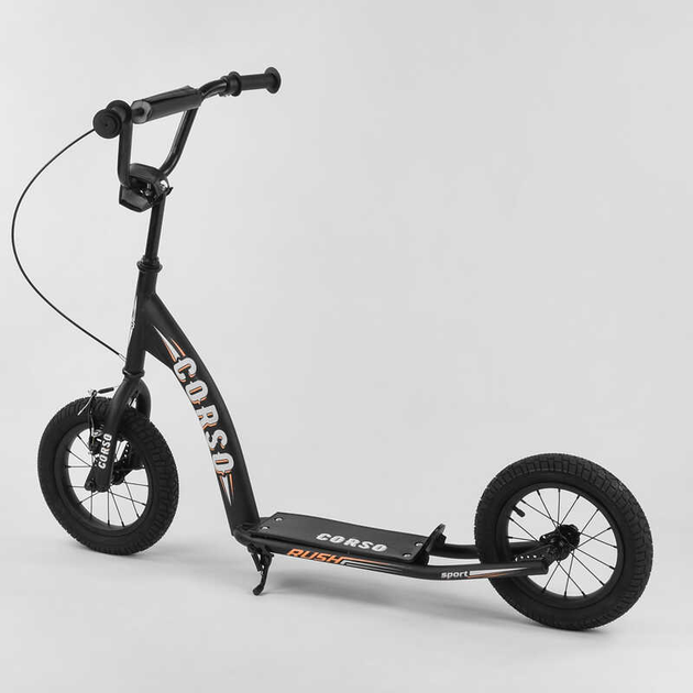 Самокат Corso CR-T 7171/1 ручной передний тормоз/колеса надувные 12" (25155950) - фото 3
