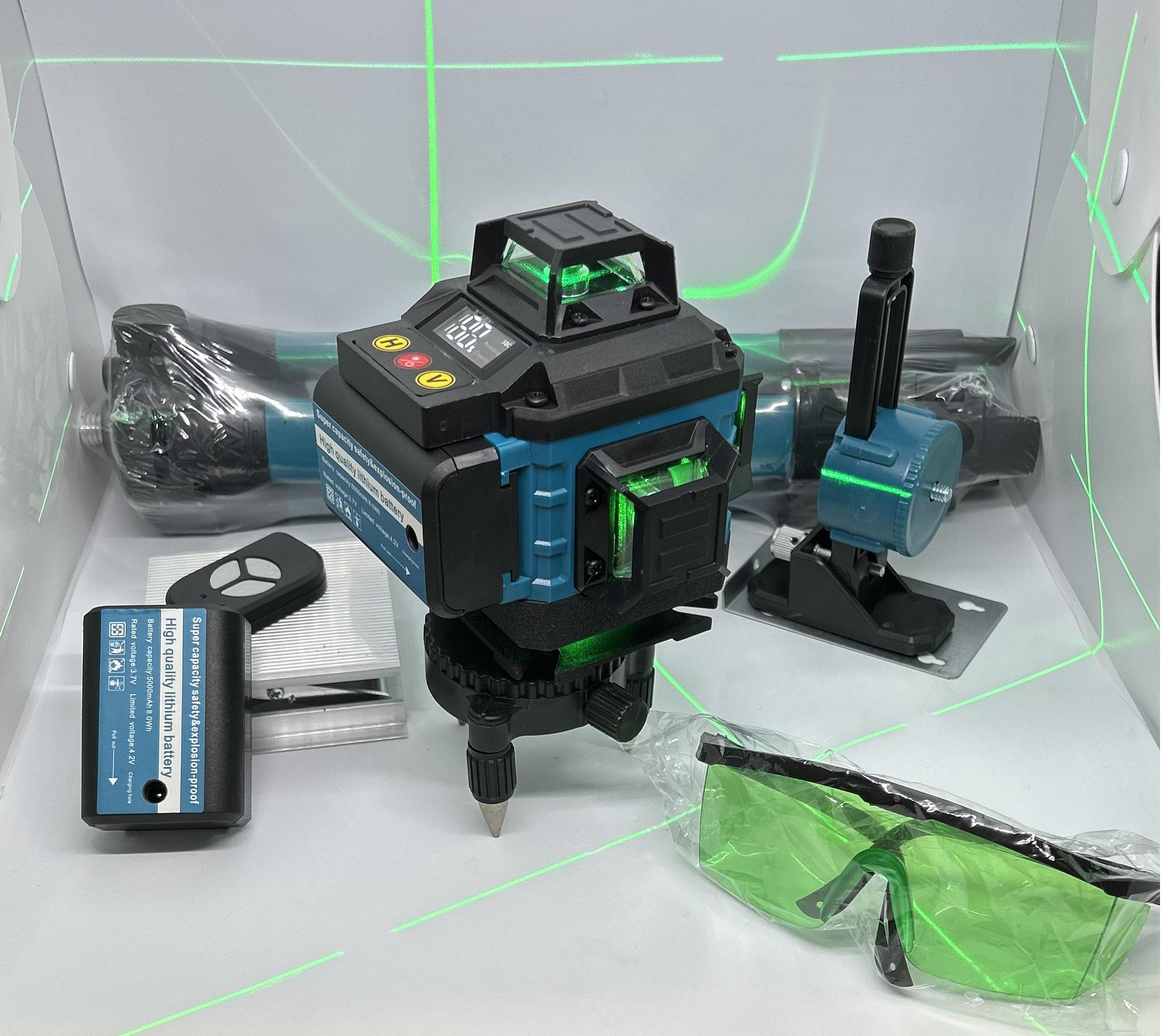 Лазерный уровень Откалиброванный Hilda 4D Led 16 линий 360 градусов 2 х АКБ (30472370) - фото 18 Лазерный уровень Откалиброванный Hilda 4D Led 16 линий 360 градусов 2 х АКБ (30472370) - фото 18