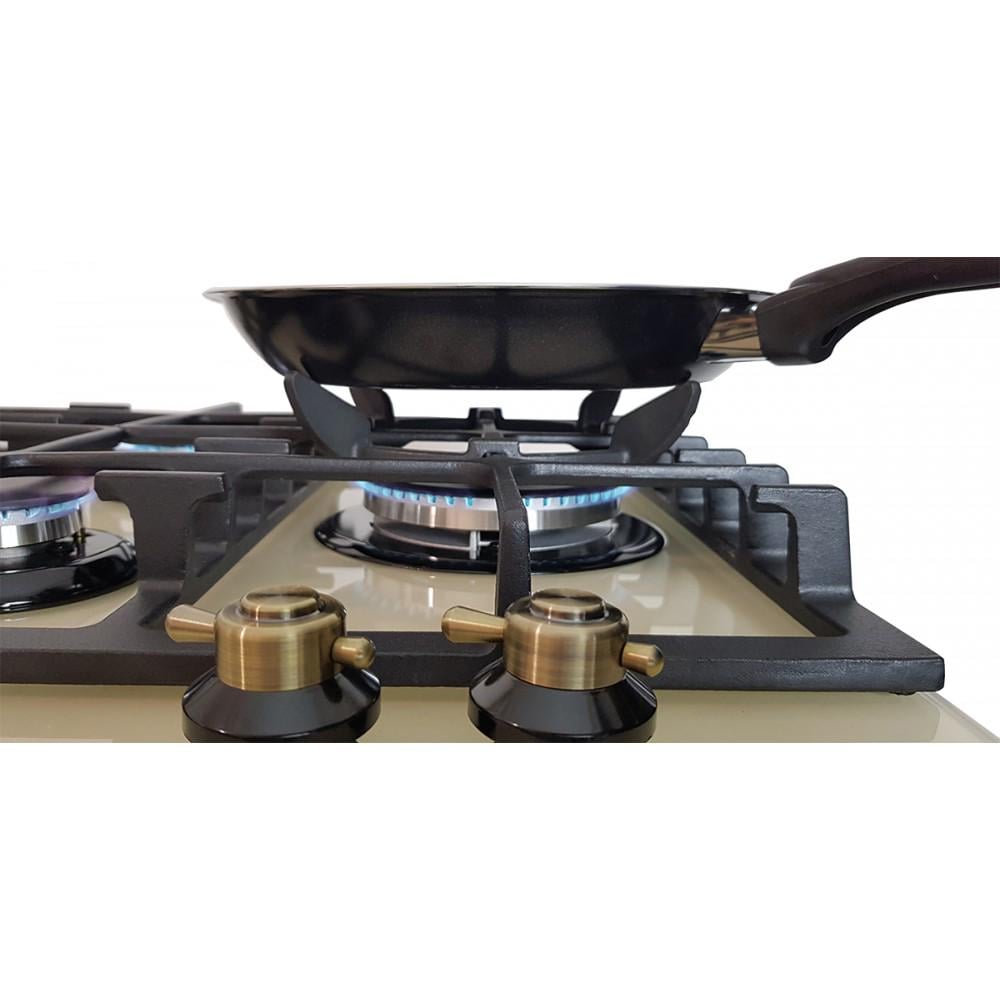 Комплект вбудовуваної техніки Luxor Qualitat BG Kup Газова поверхня Luxor RG 650 BG Kup з підставкою Wok (30488000) - фото 3 Комплект вбудовуваної техніки Luxor Qualitat BG Kup Газова поверхня Luxor RG 650 BG Kup з підставкою Wok (30488000) - фото 3