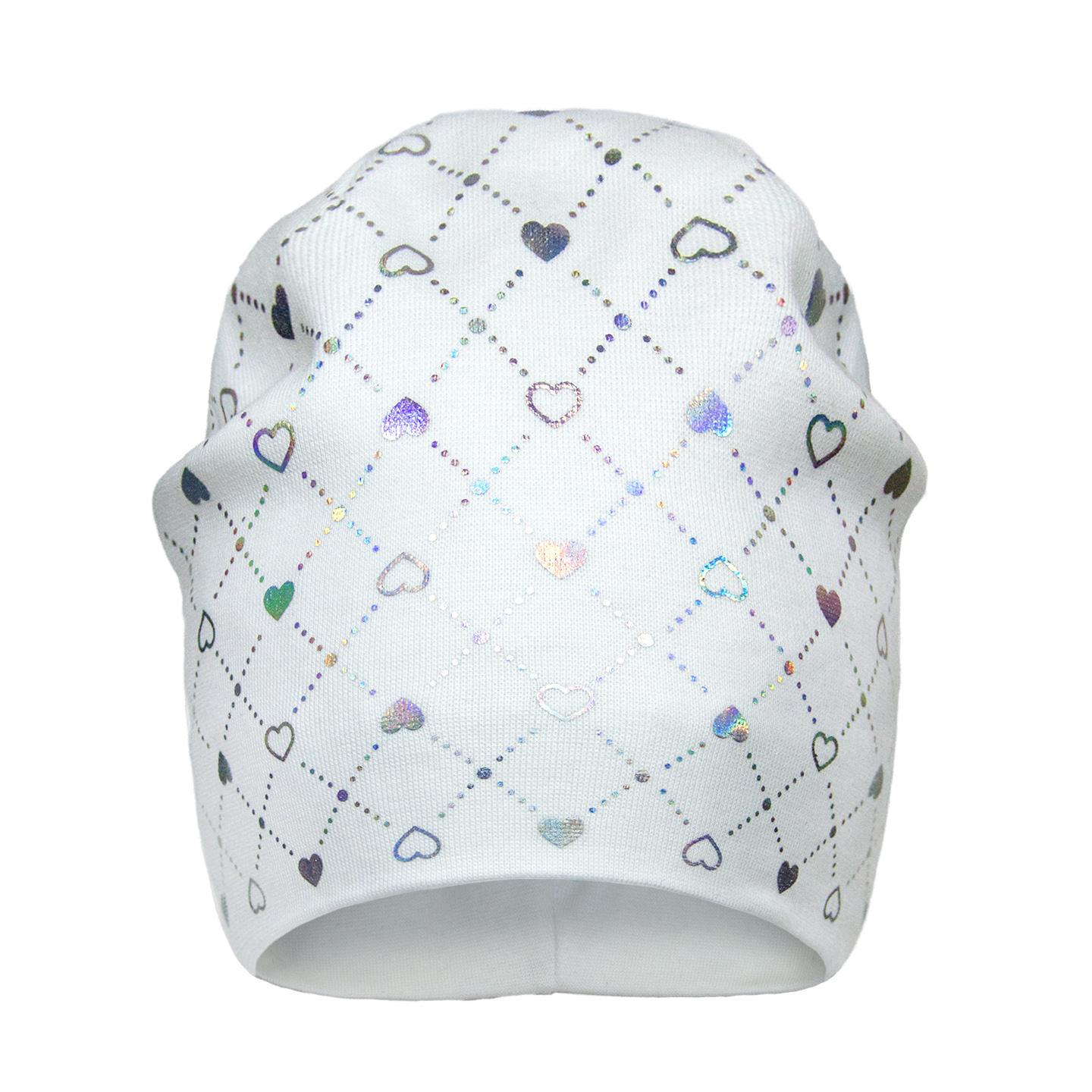 Шапка демисезонная Девид стар 2136 р. 48 Молочный