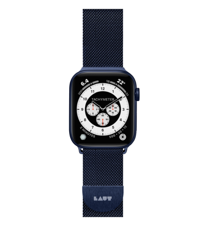 Ремешок LAUT для Apple Watch Steel Loop 38/40 мм Синий