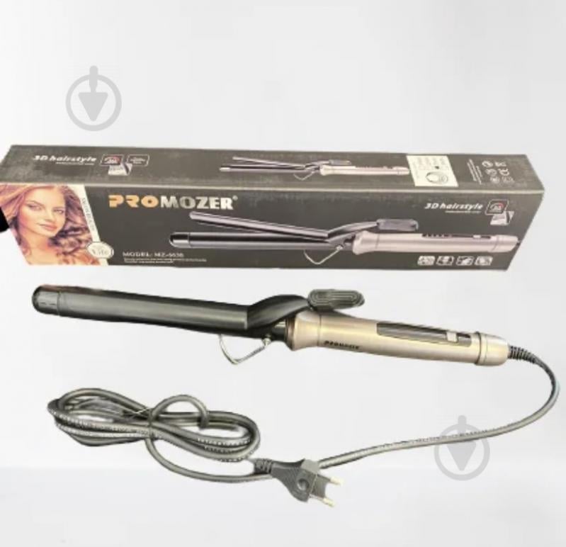 Плойка для волос Mozer MZ 6630 Черный/золотистый