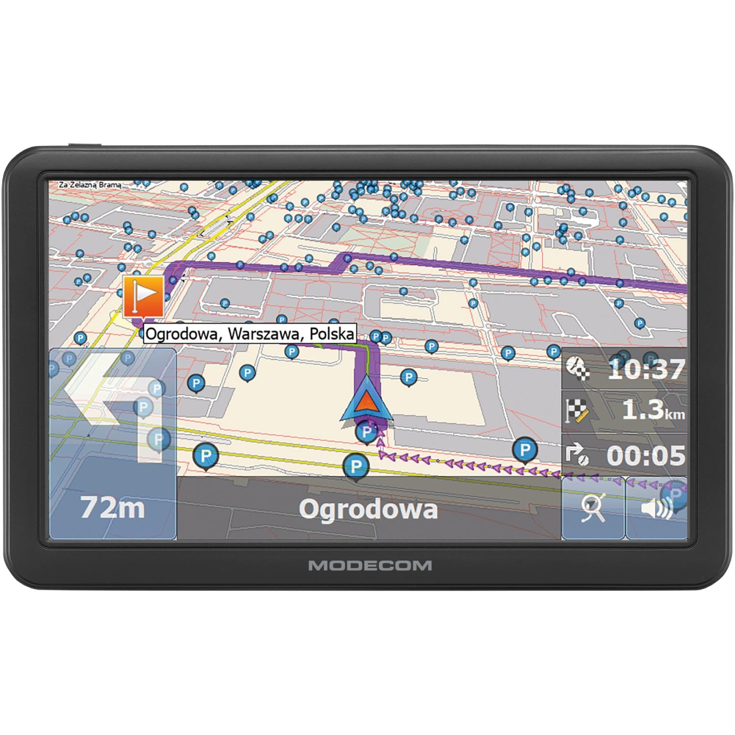 GPS-навигатор Modecom Device FreeWAY CX 7,4 TFT 16 Гб 7" MapFactor EU Black (NAV-FREEWAYCX74-MF-EU)