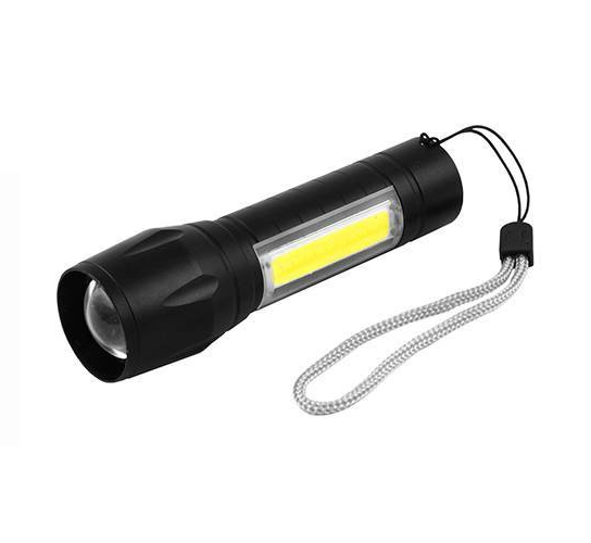 Фонарик ручной аккумуляторный BL 511 COB MicroUsb с кейсом