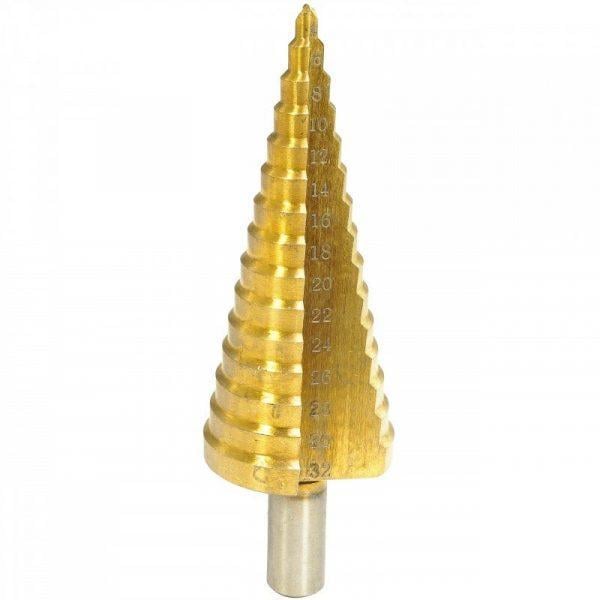 Ступенчатое сверло по металлу Verke V05058 4-32 мм