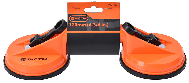 Присоска для стекла двойная Tactix 284302 ∅120 мм (INSTNTNTM284302MT0) Присоска для стекла двойная Tactix 284302 ∅120 мм (INSTNTNTM284302MT0)