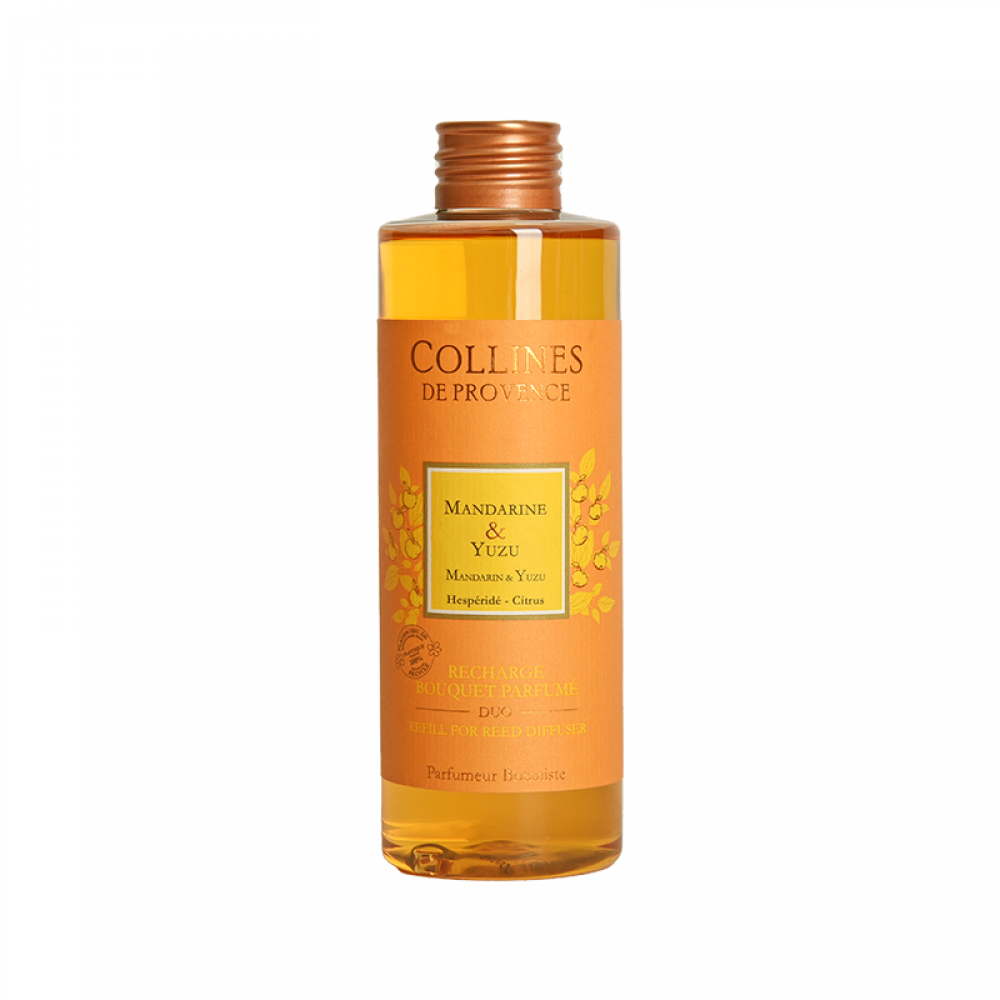 Наполнитель для аромадиффузора Collines de Provence Mandarin & Yuzu 200 мл (CNT00010915)