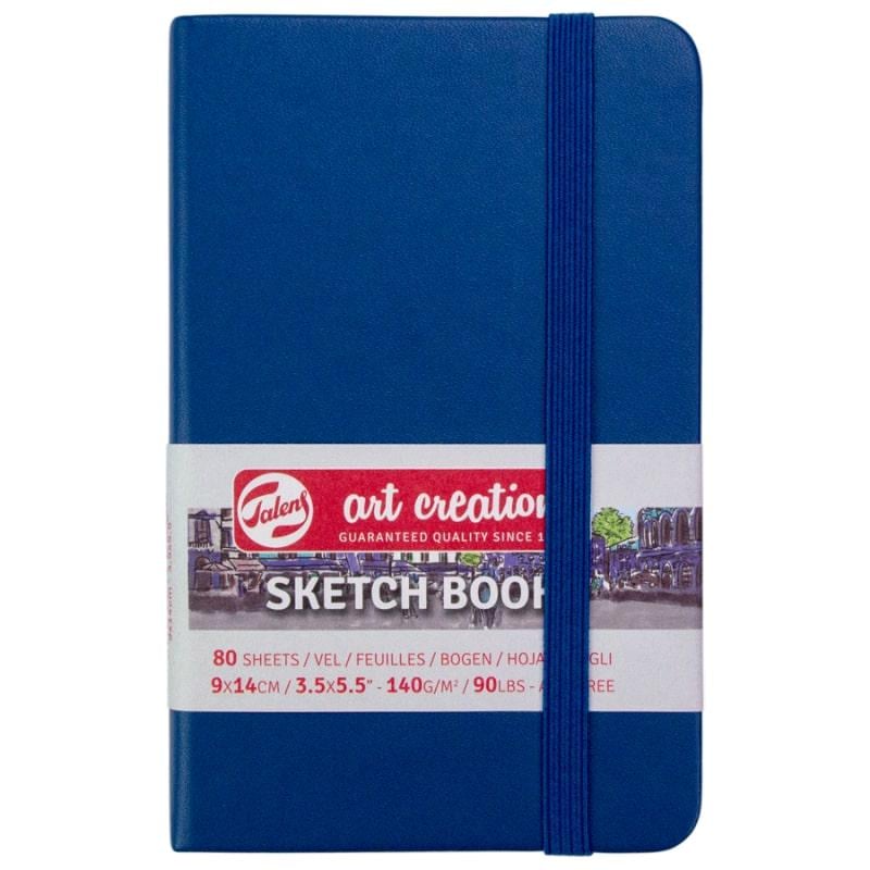 Альбом для графики Royal Talens Art Creation твердый переплет 140 г/кв. м 80 л. 9x14 см Navy Blue (9314231M)