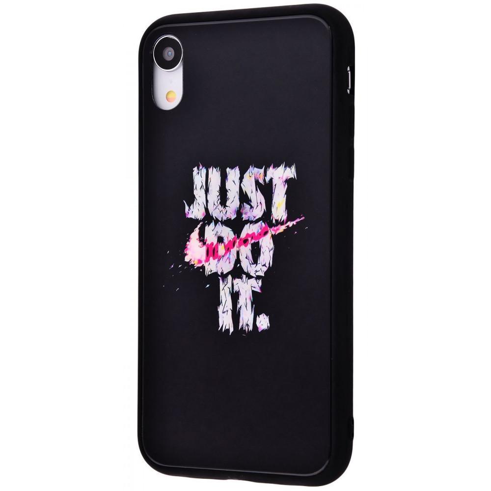 Чехол G-case Glass case My Style Glass/TPU для iPhone XR 13 с рисунком