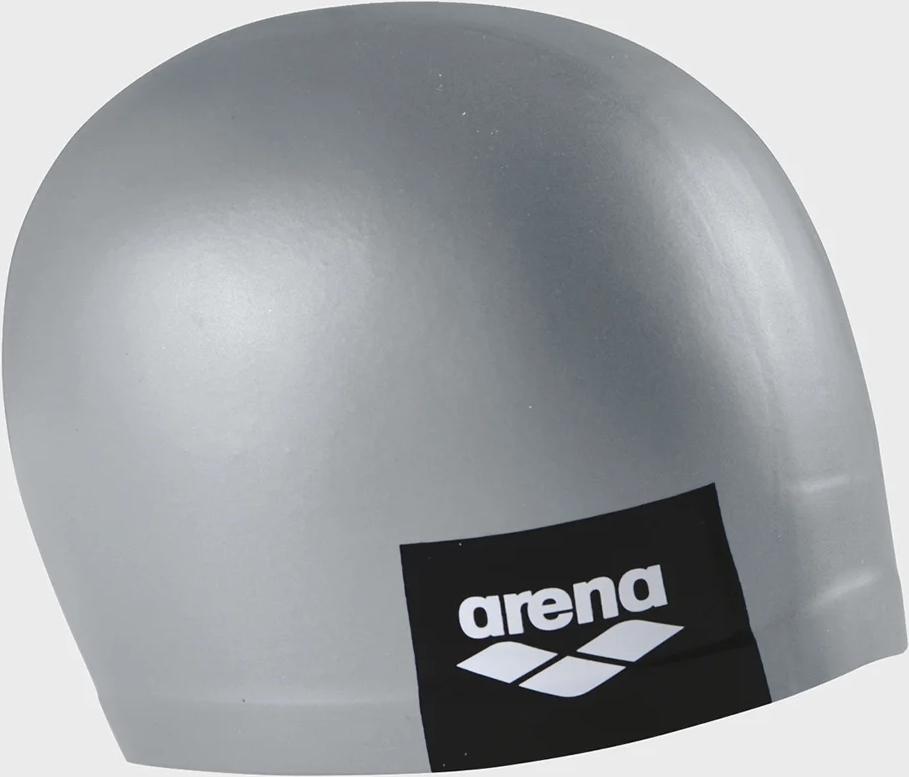 Шапочка для плавания Arena LOGO MOULDED CAP Серебряно-черный (001912-202) - фото 2 Шапочка для плавания Arena LOGO MOULDED CAP Серебряно-черный (001912-202) - фото 2