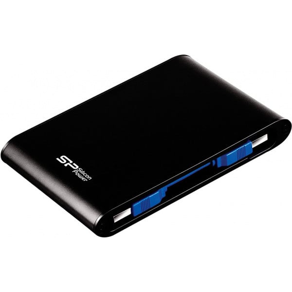 Жорсткий диск Silicon-Power USB 2TB Armor A80 Black (SP020TBPHDA80S3K)