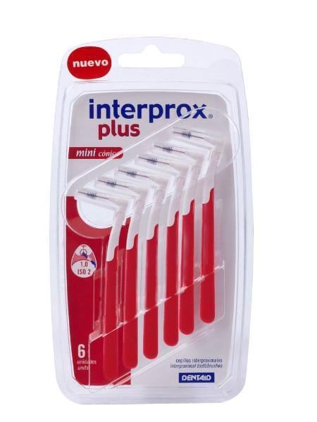 Ершики межзубные Interprox Plus Mini Conical 1,0 мм 6 шт. (653)