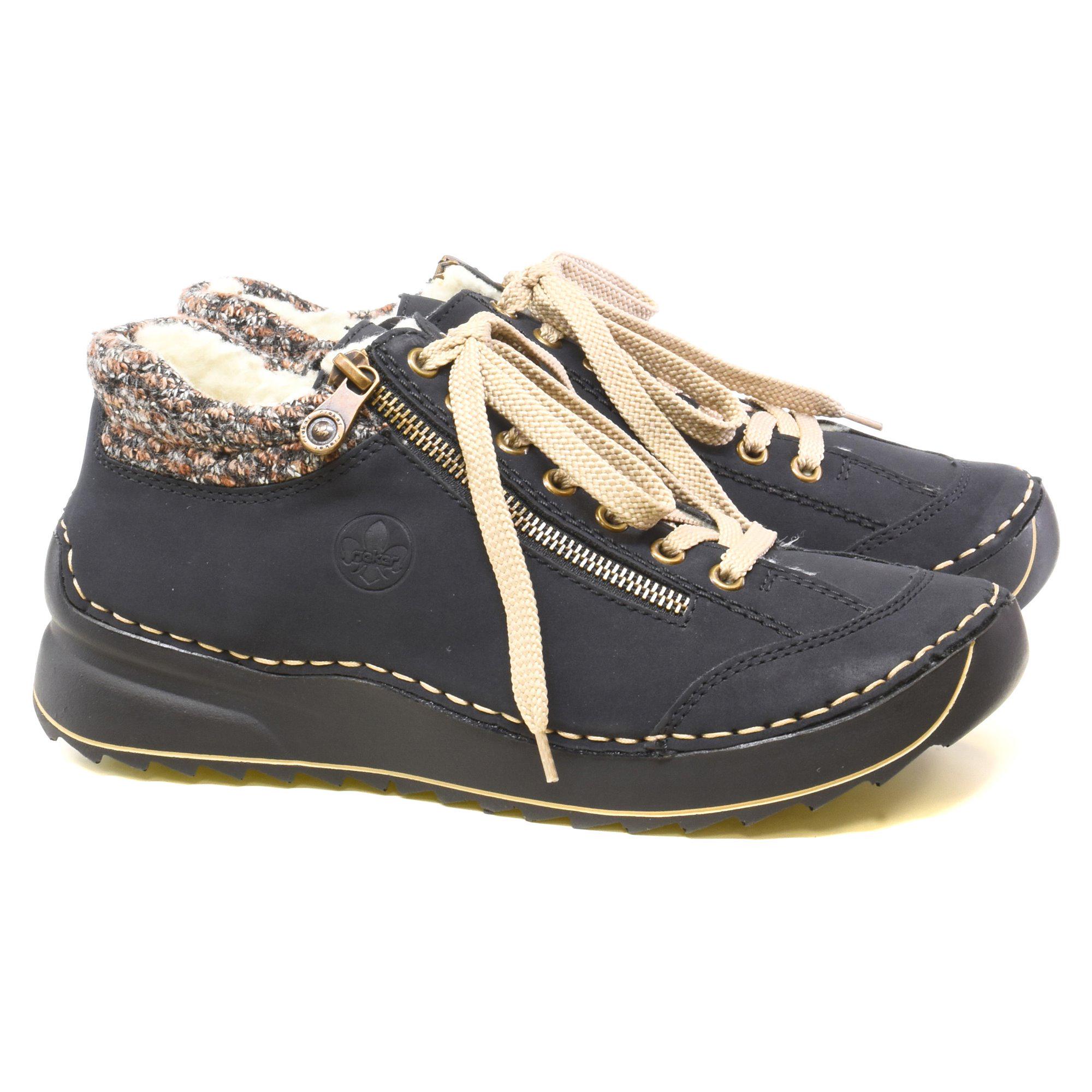 Черевики жіночі зимові Rieker р. 37 Темно-синій (013485-37) - фото 4 Черевики жіночі зимові Rieker р. 37 Темно-синій (013485-37) - фото 4