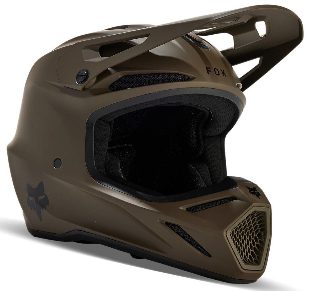 Мотошлем Fox V3 SOLID HELMET M Dirt (35374)