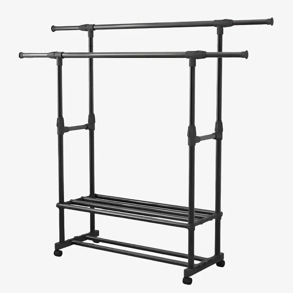 Вішалка подвійна для одягу до 40 кг 155х42х76 см