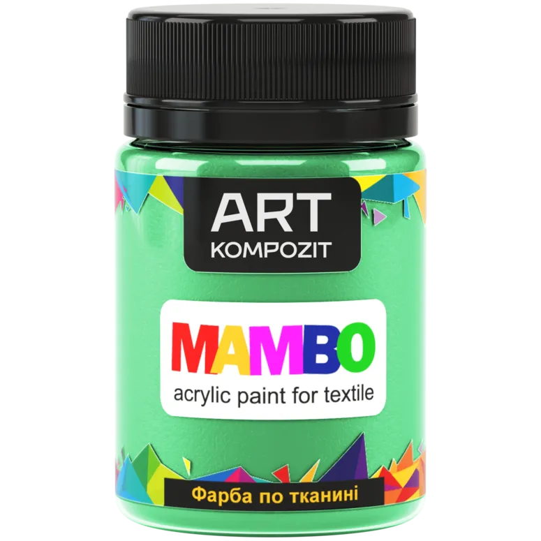 Краска по ткани ART Kompozit MAMBO 50 мл 59 Мятный (746725) Краска по ткани ART Kompozit MAMBO 50 мл 59 Мятный (746725)