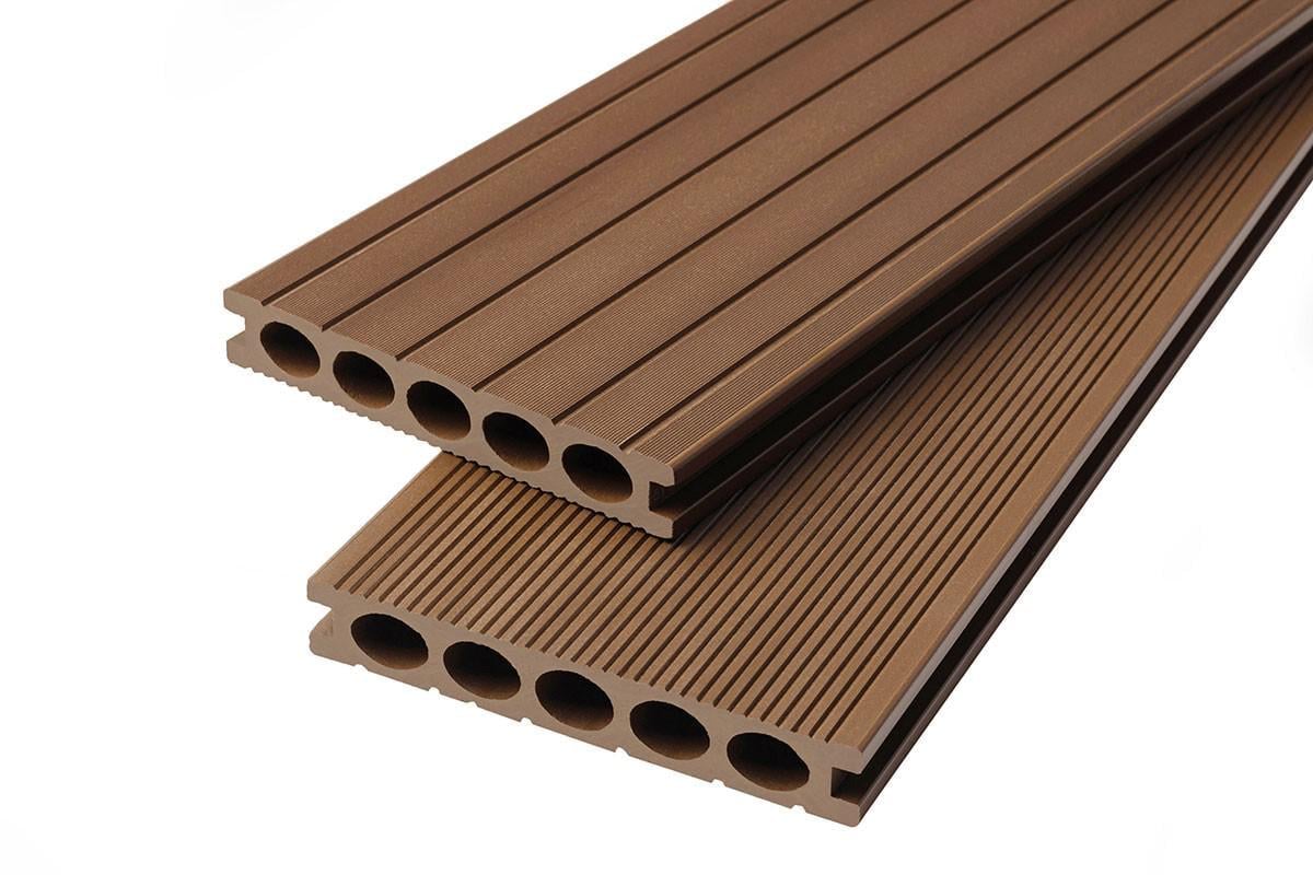 Терасна дошка POLYROOT Series S 160x25x2400 мм Натуральне дерево (12490958)