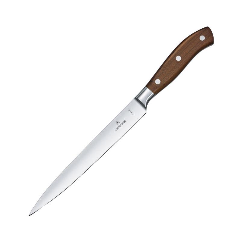 Кухонний ніж Victorinox Grand Maitre Wood Filleting з дерев'яною ручкою 20 см (58-79-Vx77210.20G)