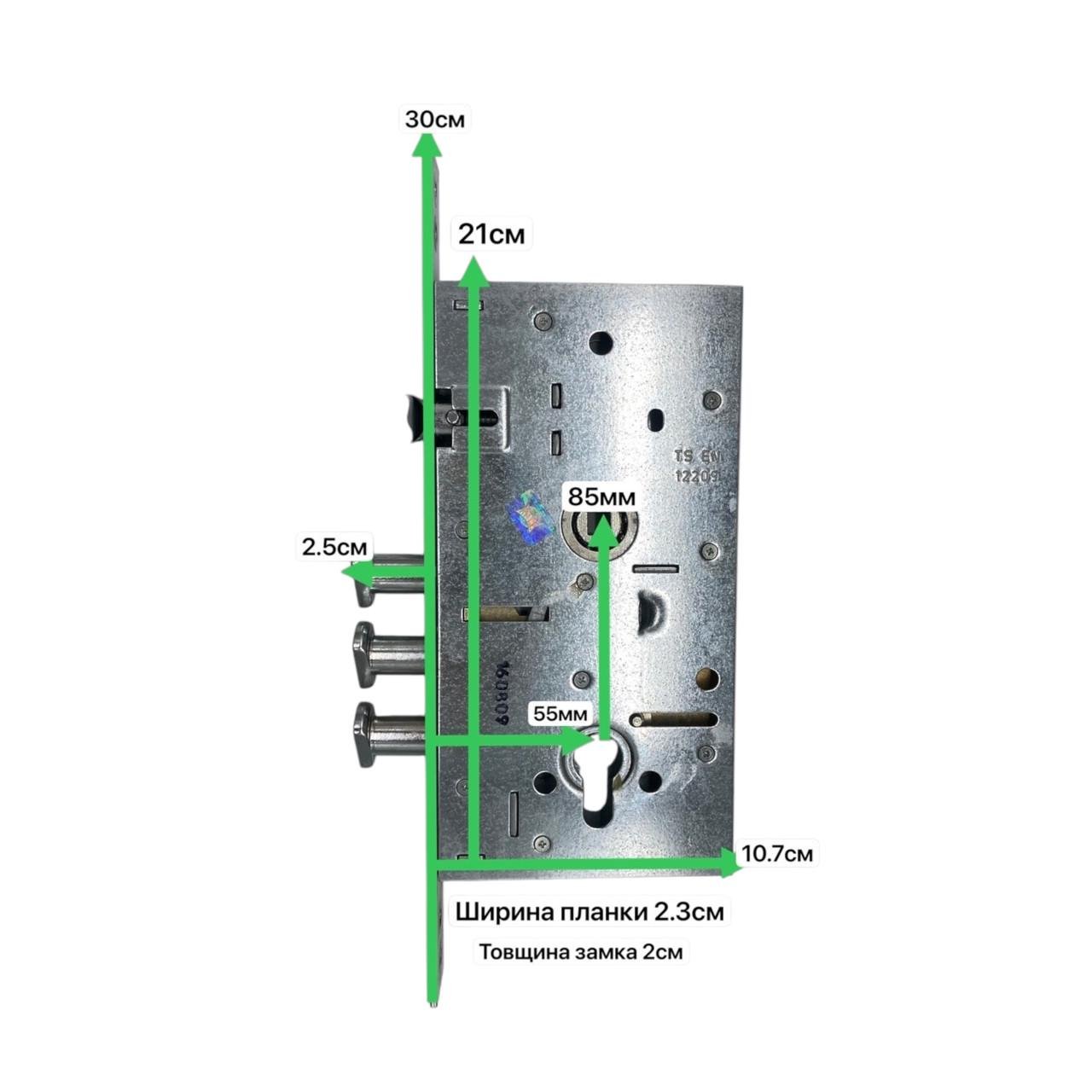Механизм замка врезной Kale 282RD для бронированной двери с поворотными ригелями (24043713) - фото 5 Механизм замка врезной Kale 282RD для бронированной двери с поворотными ригелями (24043713) - фото 5