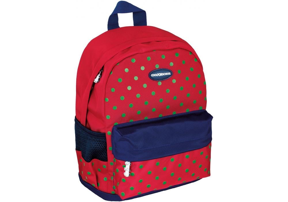 Рюкзак дошкольный Cool For School Peas Red 30х23х14 см 6-15 л Красный (CF86128)