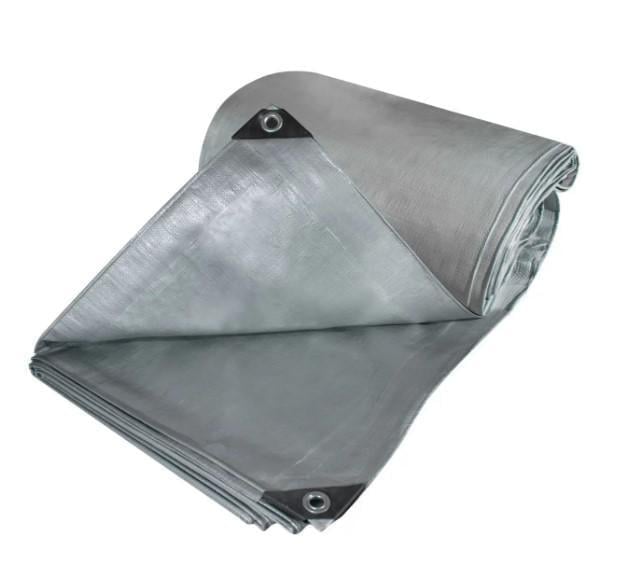 Тент від дощу Shadow Plandeka 160 г/м2 6х10 м Сірий (ТЕНТ00064)