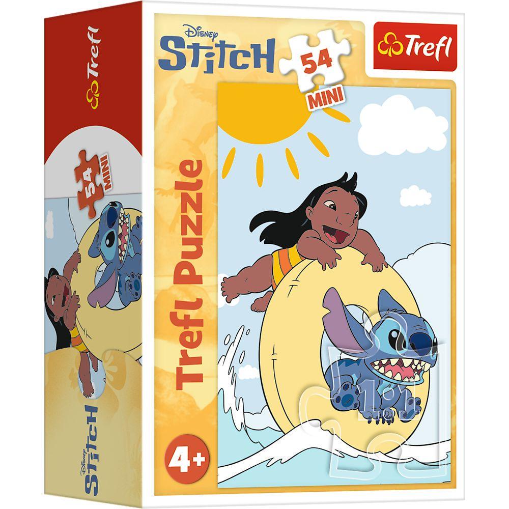 Пазл Trefl Lilo and Stitch Стіч і його світ Mini 19811 54 елемента в коробці (5900511198119)