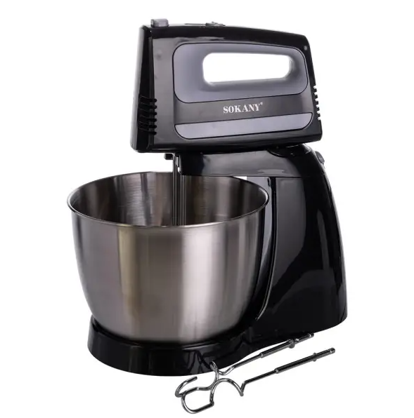 Миксер Sokany CX-6622 400 Вт 2 комплекта насадок Черный (CX-6622)