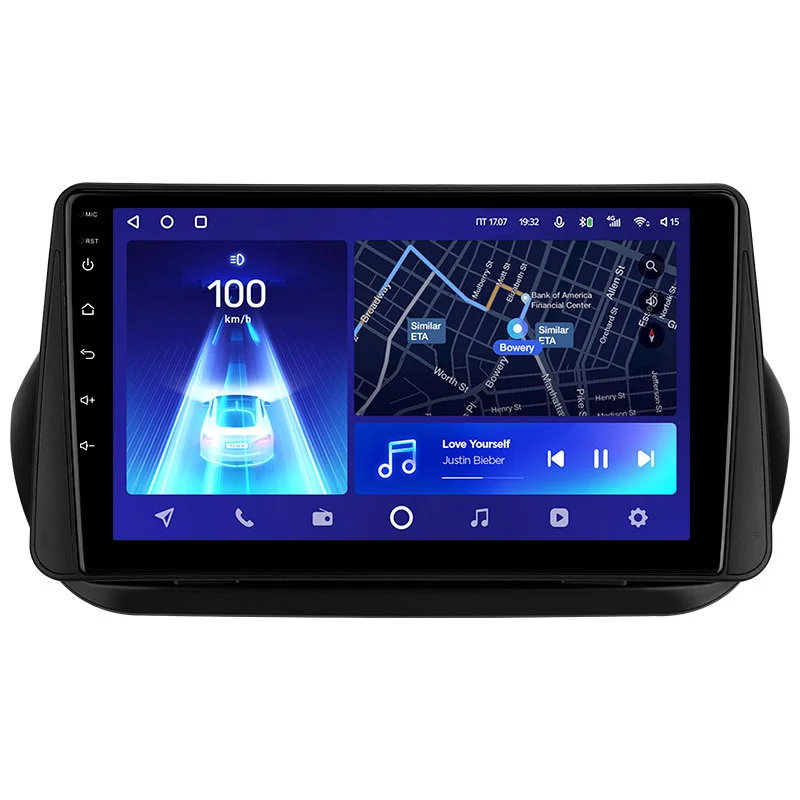 Автомагнитола штатная Teyes CC2 Plus для Citroen Nemo 2008-2017 Android CC2-PLUS 6+128G Wi-Fi+4G (1575536617)