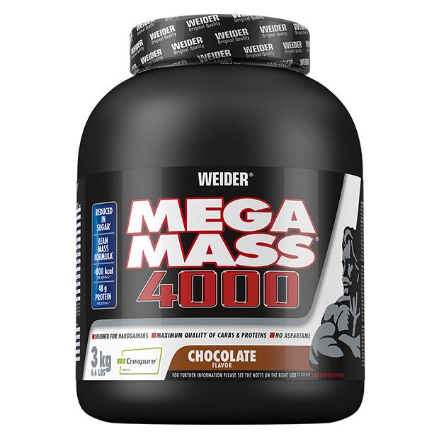 Гейнер Weider Mega Mass 4000 Chocolate 3,0 кг